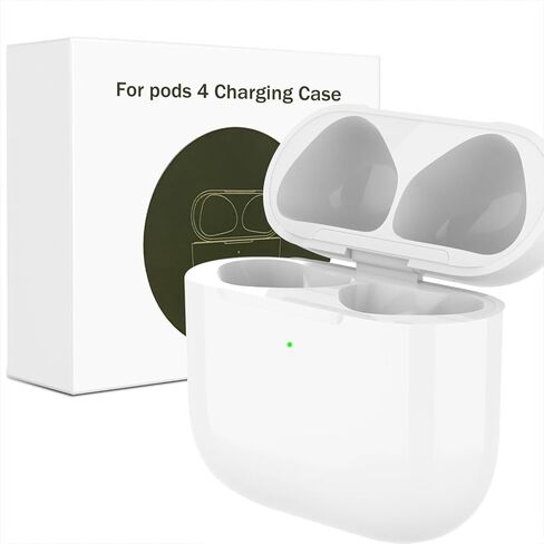 حافظة شحن USB-C لأجهزة Airpods 4rd (2024)، علبة شحن USB-C بديلة، بطارية مدمجة بقدرة 450 مللي أمبير في الساعة مع زر مزامنة الاقتران بالبلوتوث (سماعات الرأس غير متضمنة) (A7) in Kuwait