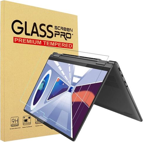 YINOVEEN Tempered Glass Screen Protector for Lenovo IdeaPad 5/5i 2-in-1 16 inch Gen 10 (16AKP10 16IAL10) Laptop, 9H Hardness, Anti-Scratch in Saudi Arabia
