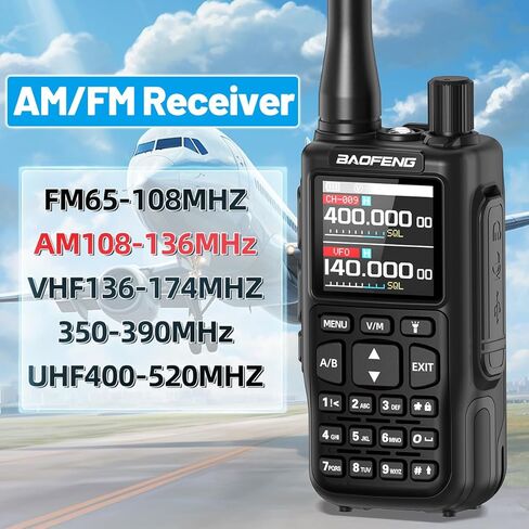 Baofeng Radio MINI-5 Ham Radio Handheld Long Range Two Way Radio Radio Rechargeable Walkie Talkies Dual PTT APP Programming Copy Frequency 999CH with USB-C Charging Survival Radio UV-5R MINI-B in Saudi Arabia