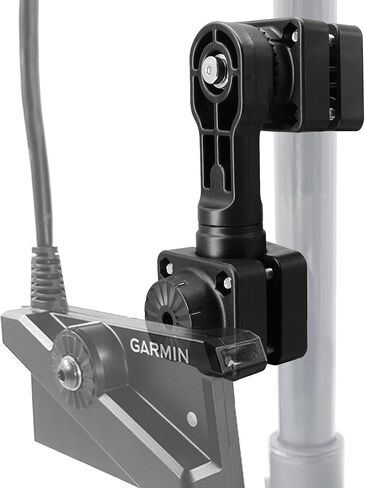 0 Degree Transducer Pole Mount Compatible with Garmin LiveScope Plus LVS34, Reinforced Nylon Trolling Motor Bracket, Replaces 010-13228-03, Heavy Duty Sonar Mount in Saudi Arabia