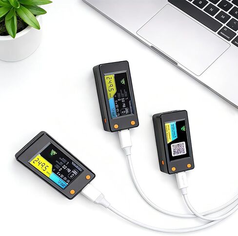 Bitcoin Miner LV02، 250KH/s، 1W منخفض الطاقة USB-C عامل تعدين التشفير مع شاشة 1.9 بوصة و2.4G WiFi، آلة تعدين اليانصيب المنفردة للاستخدام المنزلي والمبتدئين in Kuwait