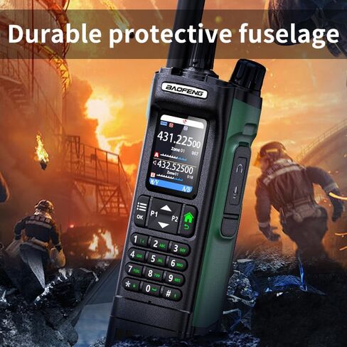 راديو BAOFENG DM-32UV DMR Ham، GPS APRS UHF VHF ثنائي النطاق 10 وات تناظري رقمي طويل المدى راديو ثنائي الاتجاه، USB-C قابل لإعادة الشحن مع التشفير، NOAA، إنذار للطوارئ، طقم ميكروفون مكبر الصوت in Saudi Arabia
