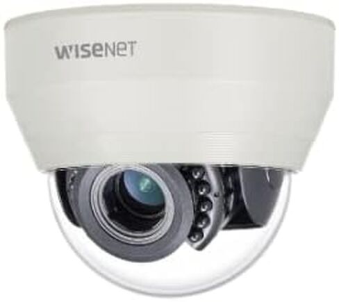 Hanwha Techwin HCD-6080R 2MP IR WDR TVI/AHD/CVI/CVBS Motion Detection Dome Camera with 3.2~10mm (3.1x) Motorized varifocal Lens, BNC Connection in Saudi Arabia