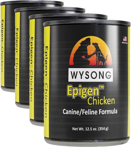 Wysong Epigen Chicken Canine/Feline Canned Formula Dog/Cat/Ferret Food, Twelve- 12.9 Ounce Cans in Kuwait