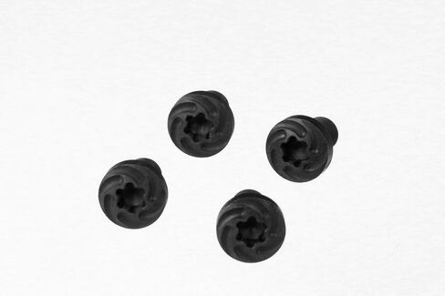 4 براغي بمقبض Black Whorl 1911، 4 حلقات O | للبطانات ذات الحجم الكامل أو ذات القبضة الرفيعة | 3/16 بوصة سمك قبضة دقيقة | صنع في الولايات المتحدة من أجل كولت والمستنسخات | انظر إلى صور البراغي ذات المقابض/البنادق in Kuwait