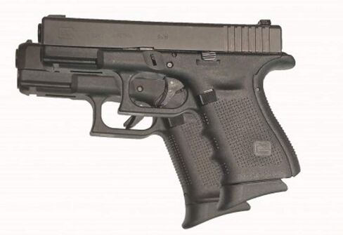ملحقات Nimrod's Wares Two Pearce Grip المتوافقة مع Glock Gen 4 & 5 9mm .40SW PG-19G5 حزمة من القماش المصنوع من الألياف الدقيقة in Kuwait