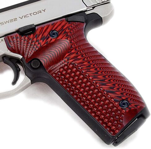 مقابض Guuun G10 لقبضات S&W Victory 22 SW22، نسيج جناح النسر OPS in Kuwait