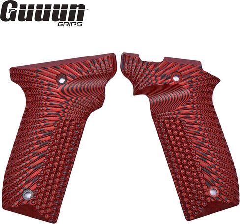 مقابض Guuun G10 لقبضات S&W Victory 22 SW22، نسيج جناح النسر OPS in Kuwait
