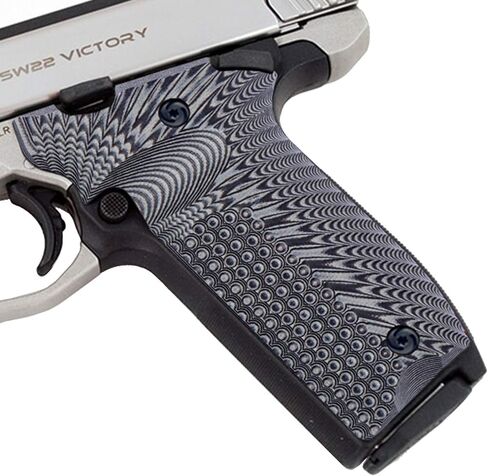 مقابض Guuun G10 لقبضات S&W Victory 22 SW22، نسيج جناح النسر OPS in Kuwait