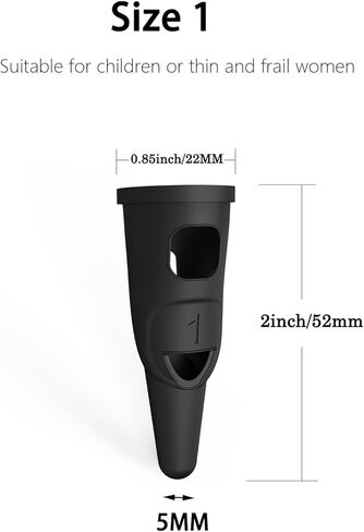 Rookii Silicone Finger Stylus Pens Stylus for Touch Screen Smartphone,Cell Phone,Suitable for iPhone/iPad/Android Tablets, Compatible with All Touch Screens (S) in Kuwait