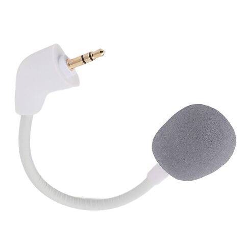 VINGVO Gaming Mic, Headset Microphone Mic Replacement Noise Reduction Clear Sound Flexible 3.5mm Microphone 3.5mm Plug Microphone for Cloud II Game in Saudi Arabia