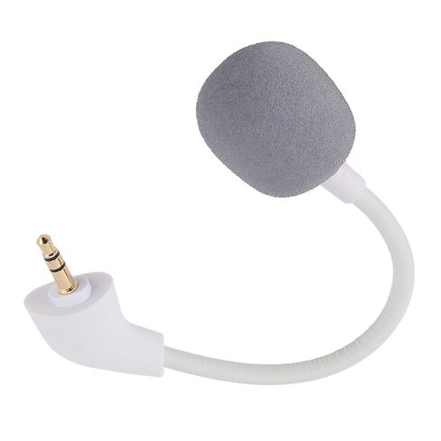 VINGVO Gaming Mic, Headset Microphone Mic Replacement Noise Reduction Clear Sound Flexible 3.5mm Microphone 3.5mm Plug Microphone for Cloud II Game in Saudi Arabia