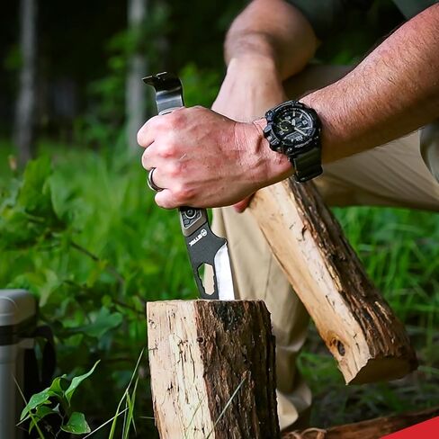 Sheffield STAK 11815 Tac EDC Pry Bar، 10 "EDC Multitool، حشوات للتخزين، 420 شفرة من الفولاذ المقاوم للصدأ مع مجتذب أظافر، هدايا للرجال، خطاف ممزق، مفاتيح ربط، غمد بمشبك ذو وجهين in Kuwait