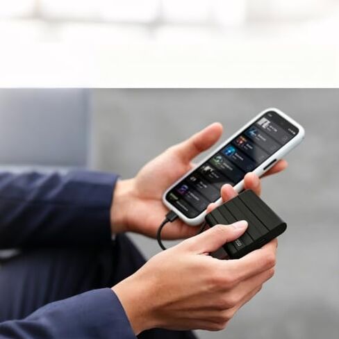 64GB Portable Memory Expander, Mobile Phone Intelligent Backup Disk, Universal Android Phone Computer Dual Use Mobile Extender, Fast Transmission Storage Upgrade,(Black) in Saudi Arabia