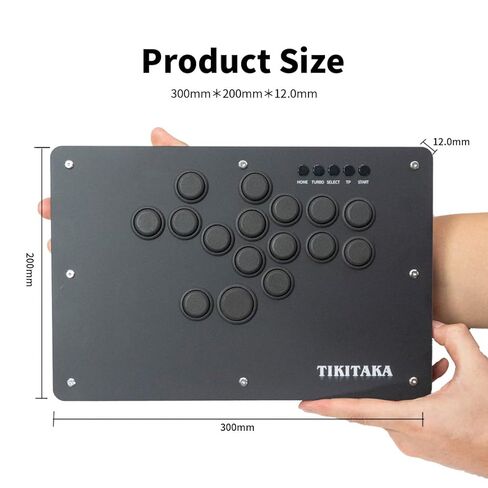 عصا التحكم T16B-PS5 من النايلون بـ 16 مفتاحًا لأصابع الألعاب، وحدة التحكم في الممرات في قتال الشوارع لألعاب PS5/PC/Ps3/Ps4/Steam، عصا Arcade in Kuwait