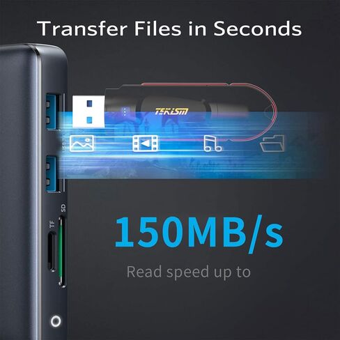 Flex A 64GB 2 Pack Black USB Flash Drives,TypeA,USB 3.1 Flash Thumb Drive,Swivel Design,USB Drive up to 150MB/s,External Data Storage Memory Stick Compatible with Computer/Laptop in Saudi Arabia