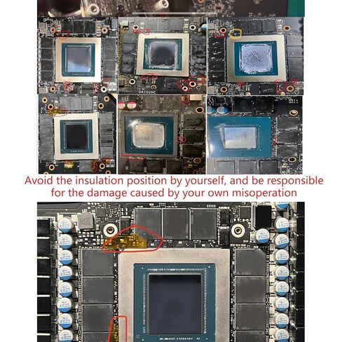 GPU لوحة حرارية GPU RAM النيكل مطلي النحاس Heatsin بطاقة الرسومات الذاكرة مينر 3080ti 3090 3090ti أسفل 15-40 درجة GPU لوحة حرارية in Kuwait