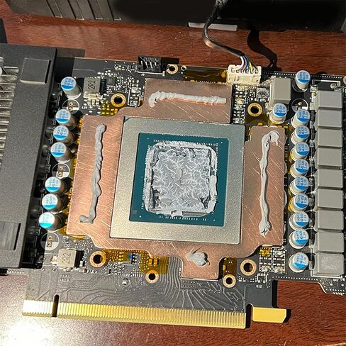 GPU لوحة حرارية GPU RAM النيكل مطلي النحاس Heatsin بطاقة الرسومات الذاكرة مينر 3080ti 3090 3090ti أسفل 15-40 درجة GPU لوحة حرارية in Kuwait