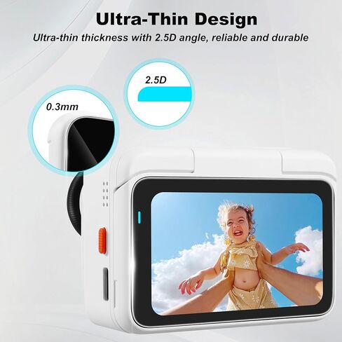 واقي شاشة STARTRC VCR عالي الوضوح من الزجاج المقسى وضوء كاميرا مغناطيسي لملحقات Insta 360 GO Ultra in Saudi Arabia