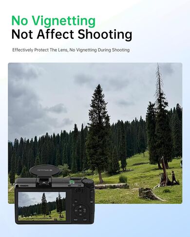 غطاء عدسة أوتوماتيكي معدني لكاميرا Ricoh GR IV (GR4) الرقمية، غطاء واقي عدسة فتح/إغلاق تلقائي من الألومنيوم، ملحق كاميرا مقاوم للغبار ومضاد للخدش، ملحقات لـ Ricoh GR 4 in Kuwait