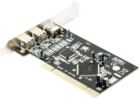 JMT PCI Combo Add on Cards 2X IEEE 1394B 9 Pin & 1x 1394A 6 Pin 1394 Extension Adapter PCI Controller Card for Firewire Destop PC in Saudi Arabia