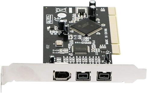 JMT PCI Combo Add on Cards 2X IEEE 1394B 9 Pin & 1x 1394A 6 Pin 1394 Extension Adapter PCI Controller Card for Firewire Destop PC in Saudi Arabia