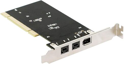 JMT PCI Combo Add on Cards 2X IEEE 1394B 9 Pin & 1x 1394A 6 Pin 1394 Extension Adapter PCI Controller Card for Firewire Destop PC in Saudi Arabia