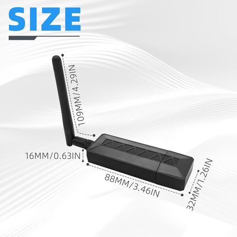 دونجل USB WiFi محول شبكة لاسلكية مع شريحة AR9271 بسرعة 150 ميجا بت في الثانية 2.4 جيجا هرتز لأجهزة الكمبيوتر المكتبية وأجهزة الكمبيوتر المحمول التي تعمل بنظام التشغيل Windows 10 8 7 XP ونظام Linux وإعدادات التوصيل والتشغيل in Kuwait