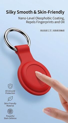 [4 Pack Family Set] Case Compatible with AirTag Holder Case Keychain,Silicone for Key Chain Ring Case Cover for Holder GPS Tracker Item Finders Accessories Holder for Kids,Bags,Luggages in Saudi Arabia