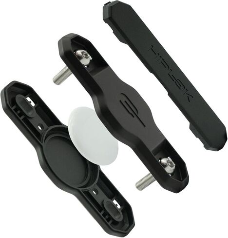 Hiplok Track AirTag Holder with Z LOK Bracket. Discreet, Hidden Design. Weatherproof to Protect Tracker in Saudi Arabia