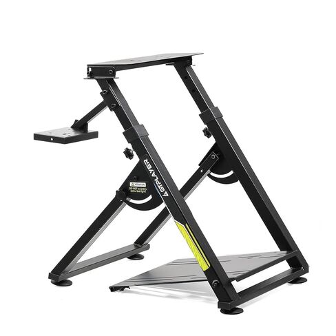 حامل ألعاب GTPLAYER Sim Racing Stand البكرة وحامل العجلات والدواسات غير متضمنة (أزرق) in Kuwait