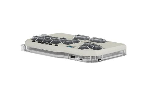 KEEBMONKEY DOIO Hitpad Mini+ سلسلة من سبائك الألومنيوم والأكريليك 16 مفتاحًا وحدة تحكم صغيرة للألعاب بدون رافعة مع شاشة OLED مقاس 0.96 بوصة كاملة RGB وUSB-C مزدوج للكمبيوتر/التبديل/PS3/PS4/PS5، ودعم SOCD in Kuwait