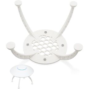 حامل مكتب نقطة الوصول متوافق مع Ubiquiti UniFi U7 PRO، حامل مناسب مخصص مع تصميم تدفق الهواء المفتوح، قاعدة تثبيت AP عالمية، حامل مكتب موفر للمساحة لتحسين التبريد والتنظيم in Kuwait