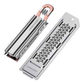 HIMARS PS5 Heatsink، M.2 NVME SSD Heatsink for PS5 Slim/PS5 Pro داخلي PCIe M.2 NVMe Gaming SSD، سبائك الألومنيوم المغنيسيوم مصممة مع تبديد كبير للحرارة [US-M22] in Kuwait