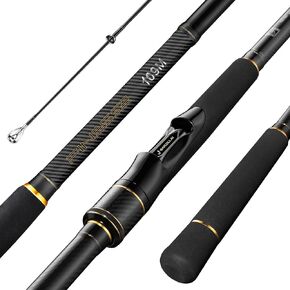 Finesse 10.9ft Carbon Fiber Surf Sea Bass Spinning Fishing Rod Ultra-Light High-Sensitivity Graphite Pole Saltwater Offshore Surf Fishing Rod with Corrosion-Resistant Guides in Saudi Arabia