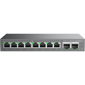 Grandstream GWN7721 | 10-Port Gigabit Ethernet Layer 2 Lite Managed Network Switch | Desktop/Wall-Mount | Metal Design in Saudi Arabia