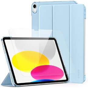 حافظة CACOE لجهاز iPad A16 الجيل الحادي عشر/العاشر (2025/2022) مع واقي شاشة 11/10.9 بوصة - غطاء حماية كامل لجهاز iPad 11/10 Gen، أزرق داكن in Kuwait