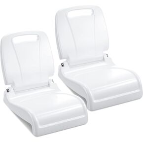 Karenhi 2 Pack Foldable Adult Pool Seat Portable Poolside Chair Stadium Seats with Back Support for Poolside Tailgating Beach Camping Picnic Chair Indoor Outdoor in Kuwait