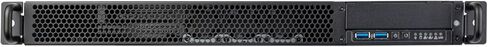 Silverstone Technology RM100 1U Rackmount Server Chassis with ATX Motherboard Support and Reversible I/O Module Design, SST-RM100 in Saudi Arabia