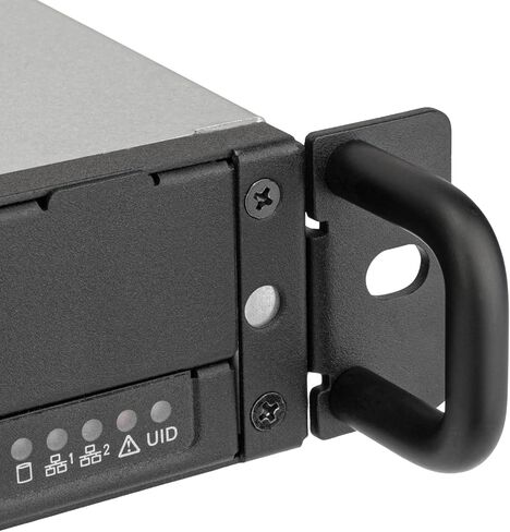 Silverstone Technology RM100 1U Rackmount Server Chassis with ATX Motherboard Support and Reversible I/O Module Design, SST-RM100 in Saudi Arabia