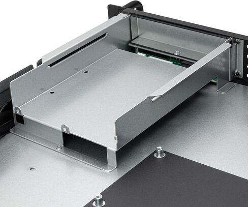 Silverstone Technology RM100 1U Rackmount Server Chassis with ATX Motherboard Support and Reversible I/O Module Design, SST-RM100 in Saudi Arabia