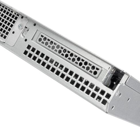 Silverstone Technology RM100 1U Rackmount Server Chassis with ATX Motherboard Support and Reversible I/O Module Design, SST-RM100 in Saudi Arabia