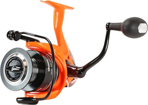 Okuma Cat Slayer Custom Spinning Reel – 6000 Size Catfish Reel with DFD Dual Force Drag, Flite Drive System, UV Reactive Body, Neon Green, CSC-6000NO in Kuwait
