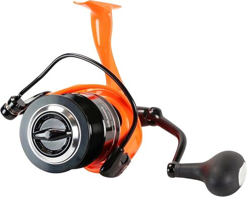 Okuma Cat Slayer Custom Spinning Reel – 6000 Size Catfish Reel with DFD Dual Force Drag, Flite Drive System, UV Reactive Body, Neon Green, CSC-6000NO in Kuwait