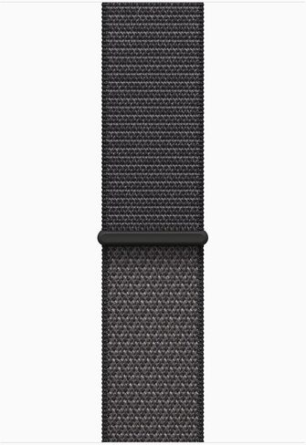 Apple Watch SE 3 [نظام تحديد المواقع + شبكة خلوية، 44 ملم] هيكل من الألومنيوم منتصف الليل مع حزام رياضي باللون الرمادي الداكن، مقاس واحد (متجدد) in Kuwait