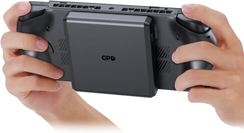 كمبيوتر محمول للألعاب GPD Win 5 مزود بوحدة معالجة مركزية AMD Ryzen AI Max+ 395، وبطارية قابلة للتبديل بقدرة 80 وات في الساعة، وشاشة مقاس 7 بوصات بتردد 120 هرتز، ومبرد هواء محمول للألعاب، ونظام تشغيل Windows 11,64 جيجا بايت LPDDR5X RAM+2 تيرابايت PCIe 4.0  in Kuwait