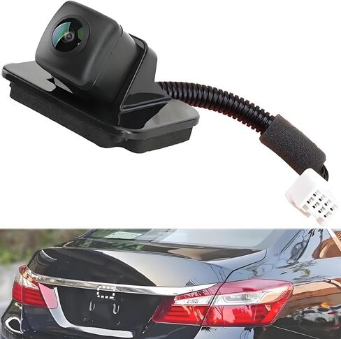 كاميرا احتياطية لـ 2014 2015 2016 2017 Honda Accord Sedan EX-L Touring، كاميرا الرؤية الخلفية الخلفية للمساعدة في ركن السيارة، 39530-T2A-A21 39530-T2A-A31 39530-T2A-U110-M2 39530-T2A-U21 590-440 in Kuwait