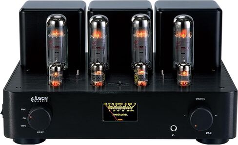PA2 EL34 Tube Amplifier, Push-Pull Integrated Tube Amp,Triode & Ultralinear Mode,Vacuum Tube Headphone Amp for Home Audio Stereo in Kuwait