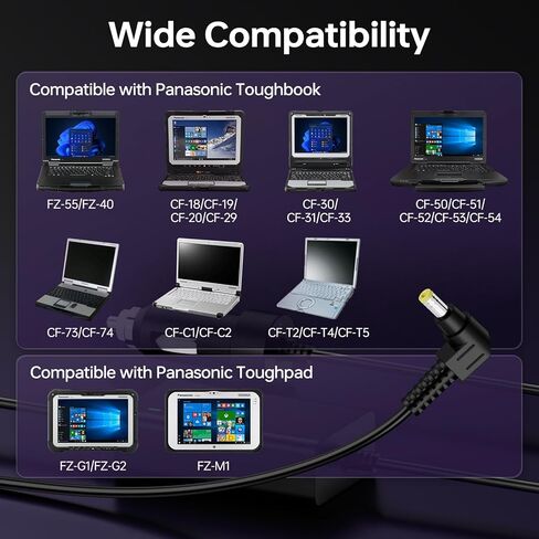 110W شاحن سيارة محمول لباناسونيك Toughbook FZ-55 CF-18 CF-19 CF-20 CF-29 CF-30 CF-31 CF-33 CF-50 CF-51 CF-52 CF-53 CF-54 CF-73 Toughpad FZ-G1 محول تيار مستمر للكمبيوتر المحمول لشاحن باناسونيك in Kuwait