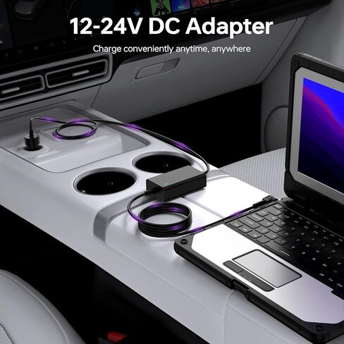110W شاحن سيارة محمول لباناسونيك Toughbook FZ-55 CF-18 CF-19 CF-20 CF-29 CF-30 CF-31 CF-33 CF-50 CF-51 CF-52 CF-53 CF-54 CF-73 Toughpad FZ-G1 محول تيار مستمر للكمبيوتر المحمول لشاحن باناسونيك in Kuwait